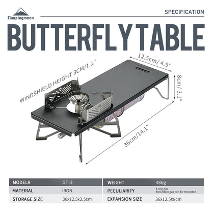 Campingmoon GT-3 CK-12 IGT Table Stove Support Unit