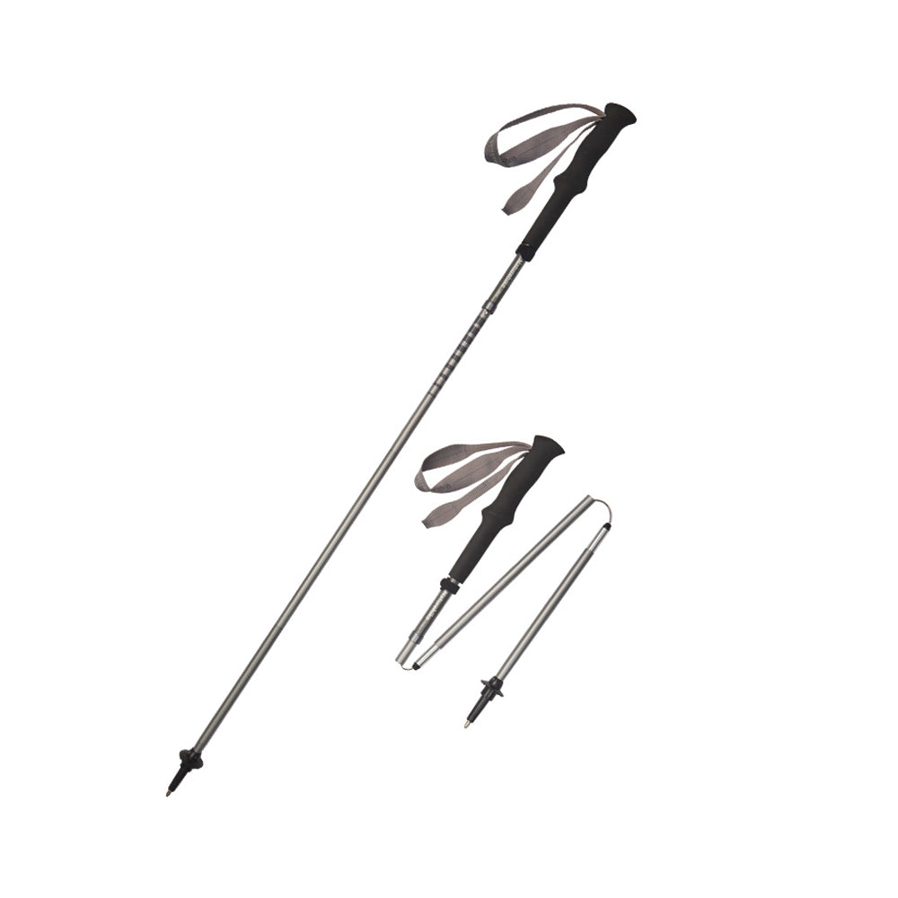 Naturehike Grey Qing Feng Pro All Aluminum Four-Section Folding Hiking Pole