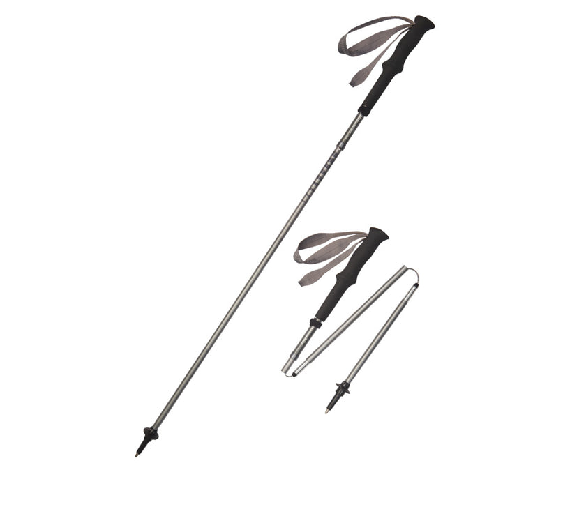 Naturehike Qing Feng Pro All Aluminum Four-Section Folding Trekking Pole Grey