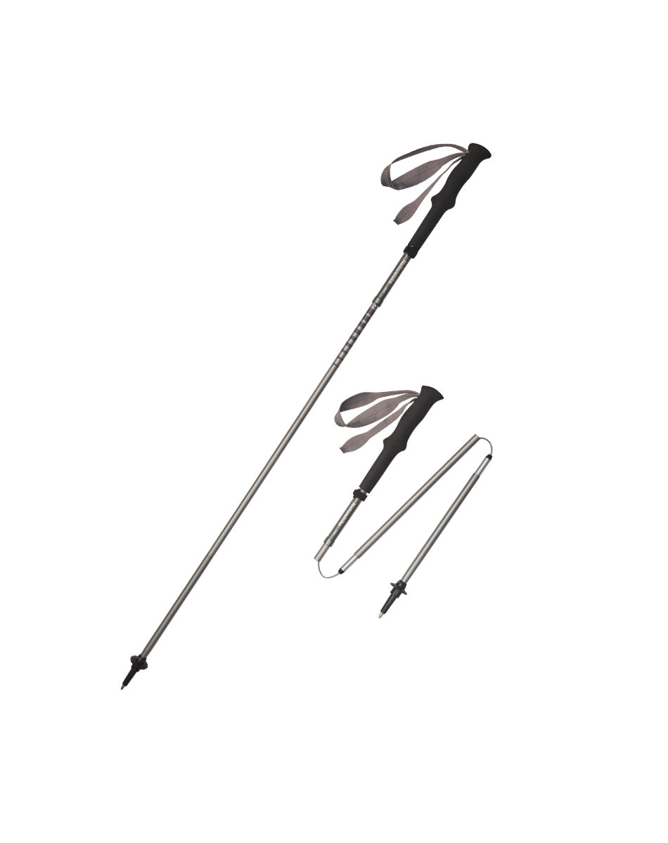 Naturehike Qing Feng Pro All Aluminum Four-Section Folding Trekking Pole Grey