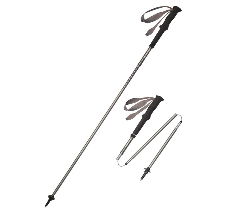 Naturehike Qing Feng Pro All Aluminum Four-Section Folding Trekking Pole Grey