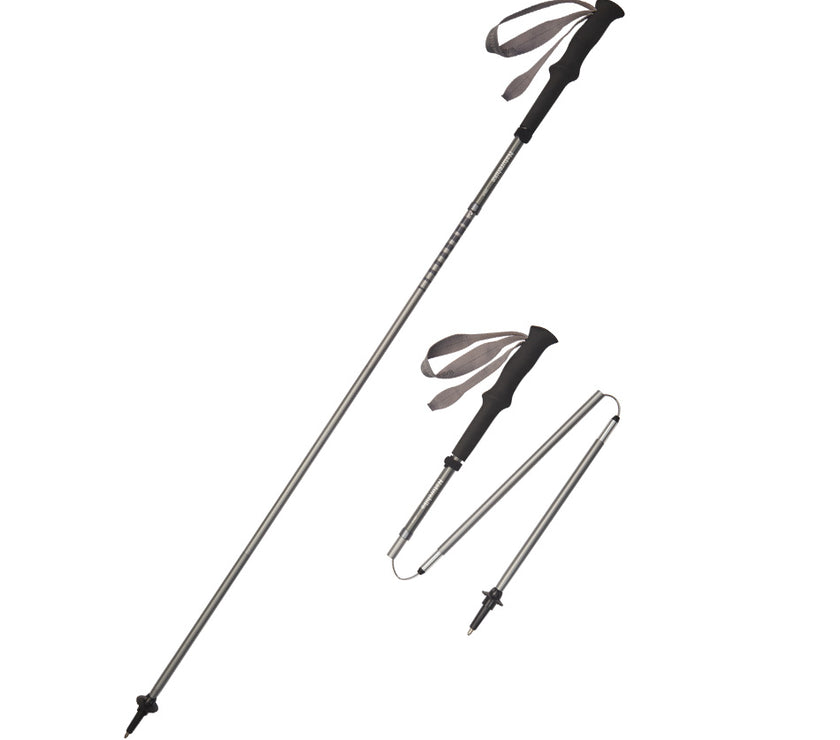 Naturehike Qing Feng Pro All Aluminum Four-Section Folding Trekking Pole Grey