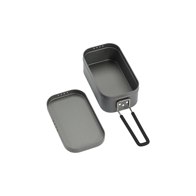 Campingmoon Gray Tin 0.65L H-1609