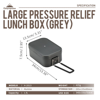 Campingmoon Mess Tin 1.3L H-2013