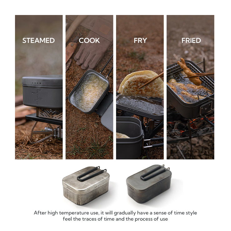 Campingmoon Mess Tin 1.3L H-2013