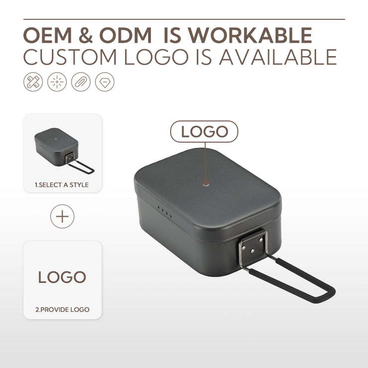 Campingmoon Mess Tin 1.3L H-2013