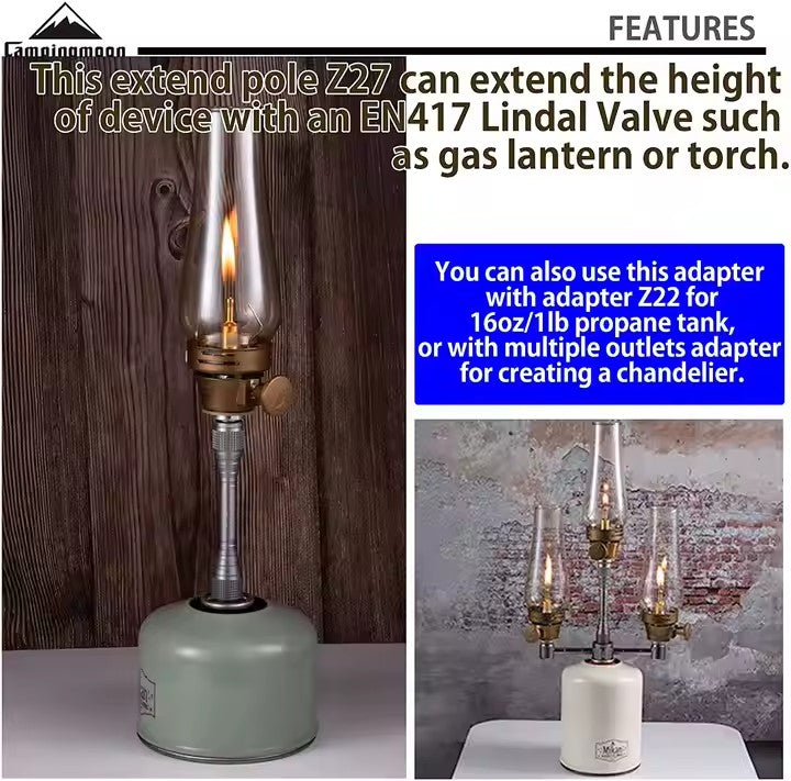 Campingmoon Lantern Pole Extender Z27