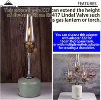 Campingmoon Lantern Pole Extender Z27