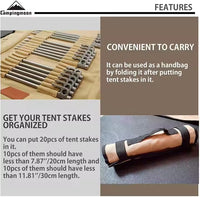 Campingmoon Tent Peg Bag B-126