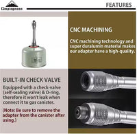 Campingmoon Lantern Pole Extender Z27