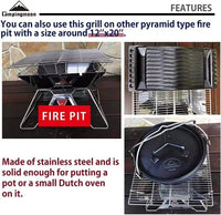 Campingmoon Grill + Net MT-045-W