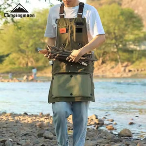 Campingmoon Camping Overalls Apron