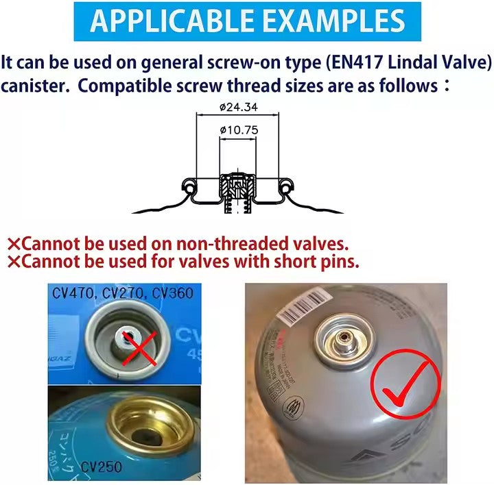 Campingmoon Lantern Pole Extender Z27