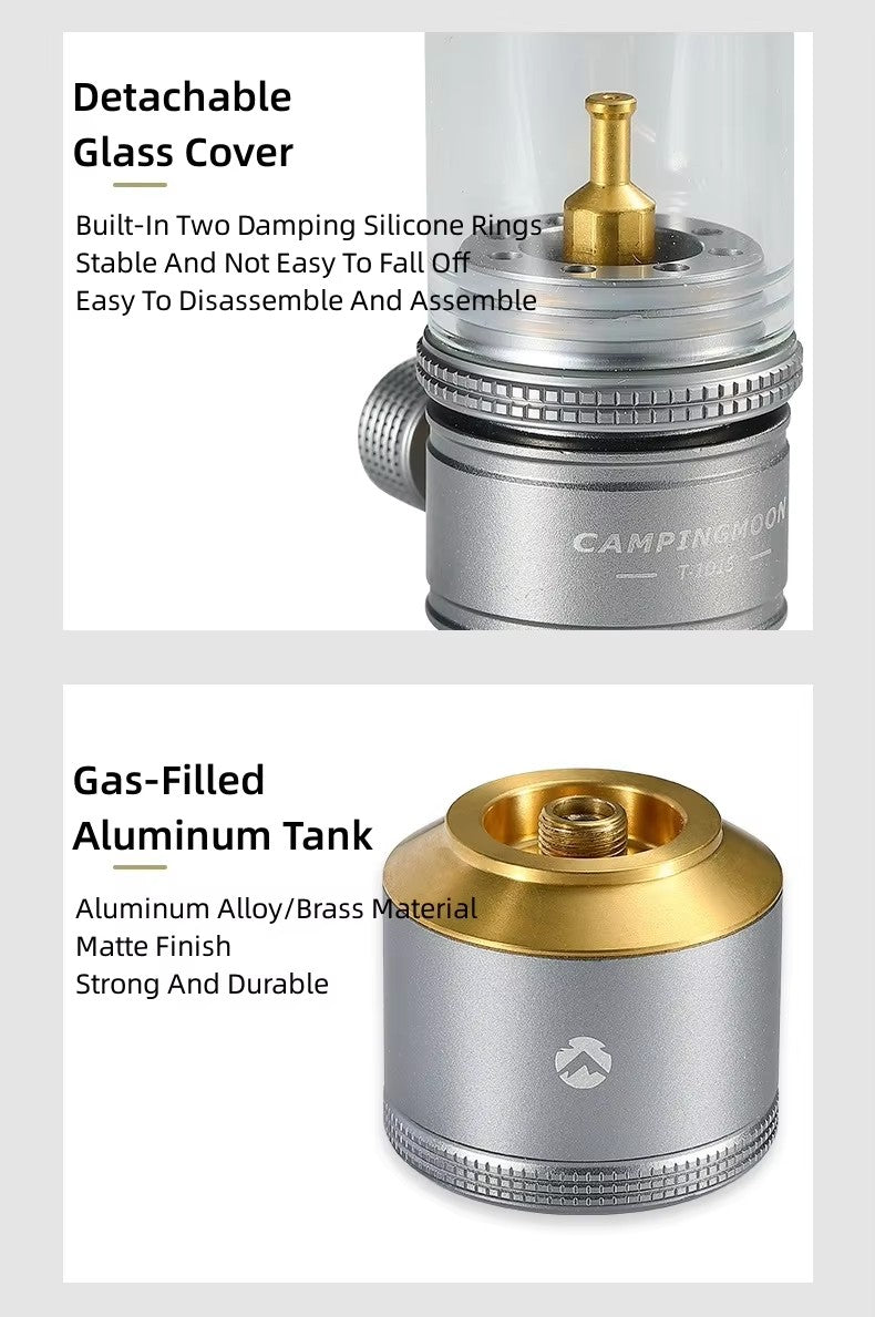 Campingmoon Gas Candle T-1D15