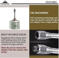 Campingmoon Lantern Extension Rod Z26