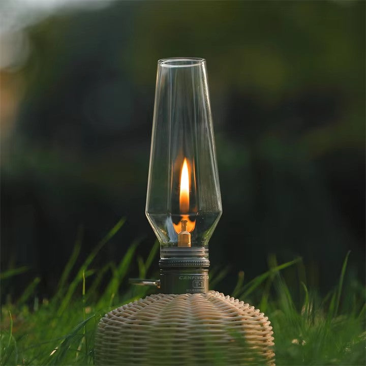 Campingmoon Gas Lantern + Case T-1