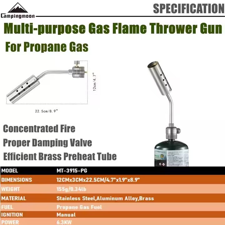 Campingmoon Propane Torch MT-3915-Pg