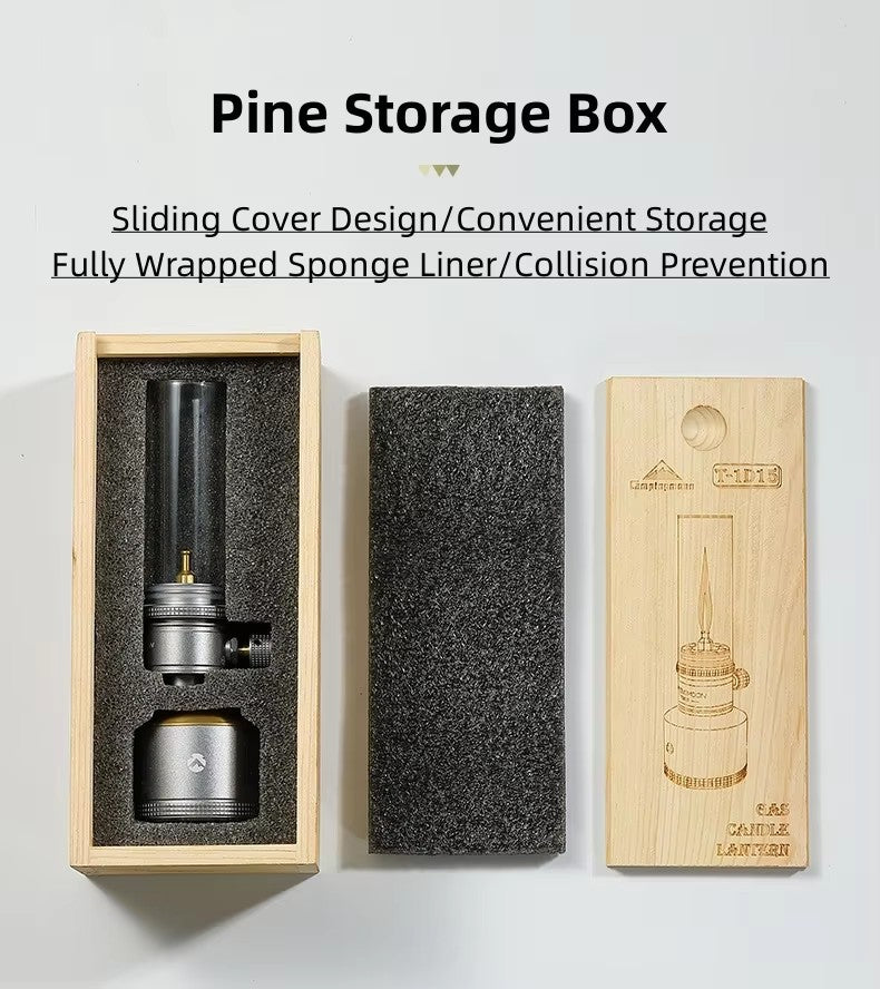 Campingmoon Gas Candle T-1D15