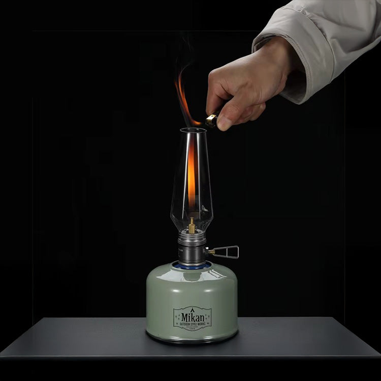 Campingmoon Gas Lantern + Case T-1