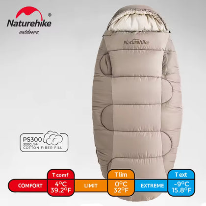 Naturehike Egg-shaped Cotton Sleeping Bags  - PS300