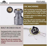 Campingmoon Butane Adapter Z23-VC