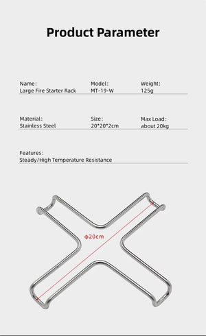 Campingmoon Bbq Chimney Stove MT-19