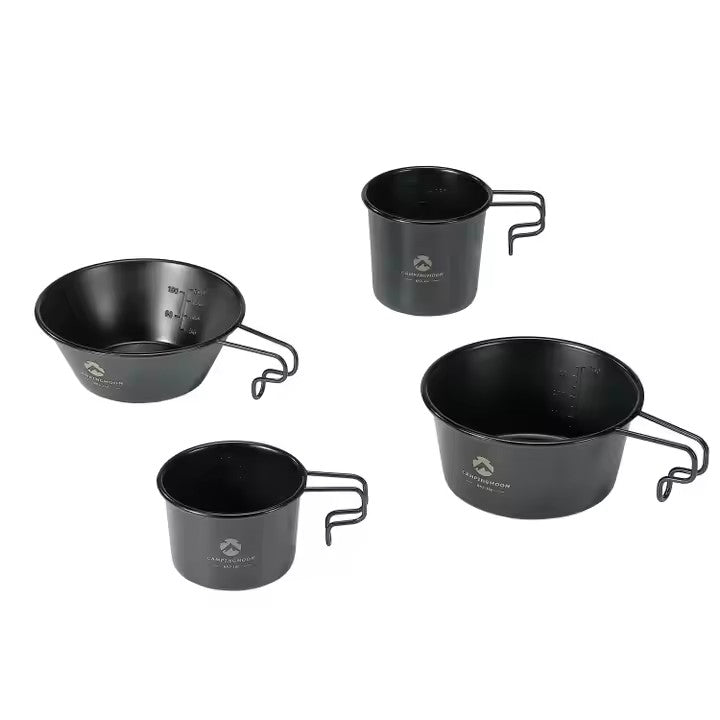 Campingmoon Black Cup 360Ml BKS-360