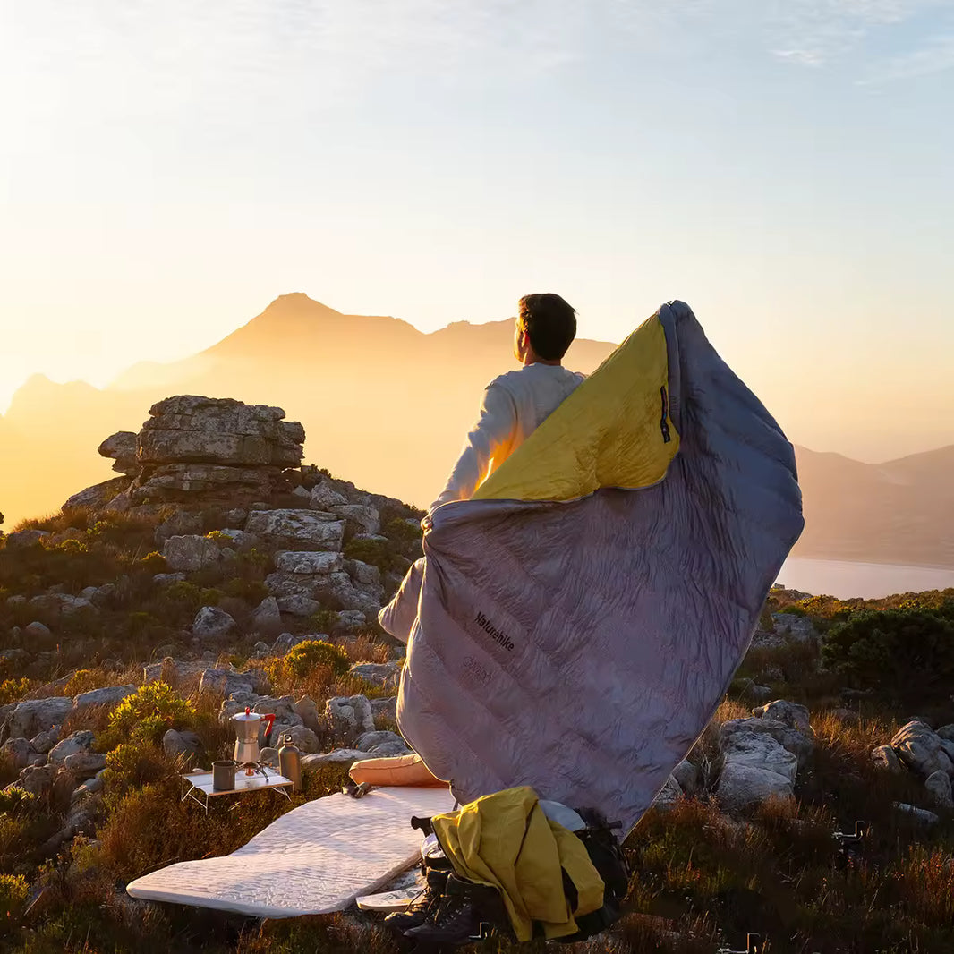 Naturehike Cicada Wing CW700 Down Envelope Sleeping Bag - With Hood