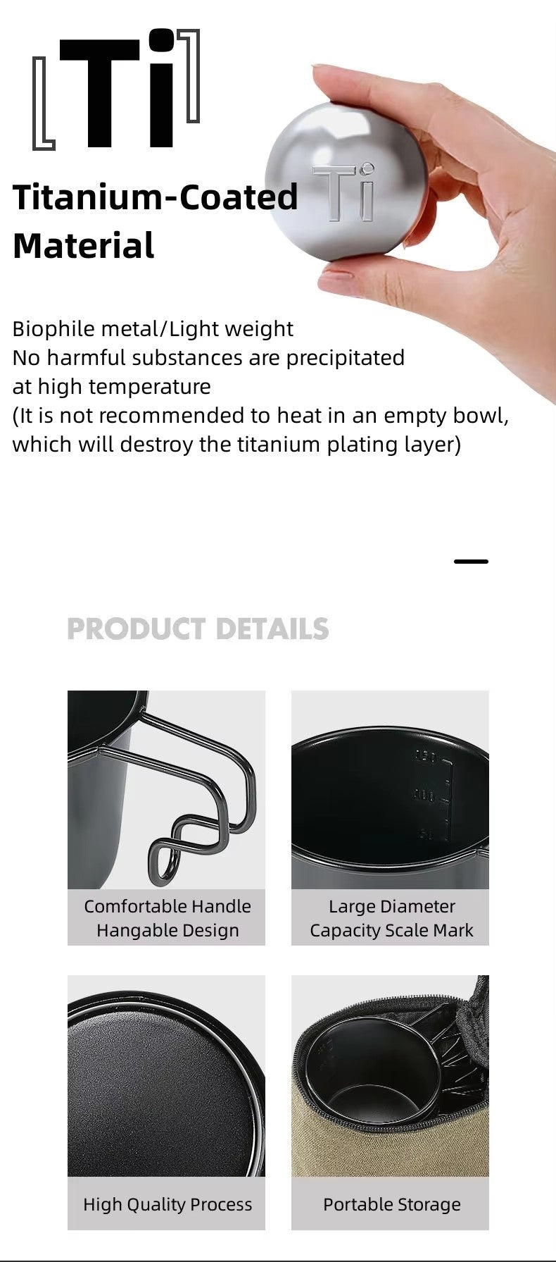 Campingmoon Mini Mug Cup BKS-180