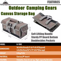Campingmoon Waterproof Hammer Box