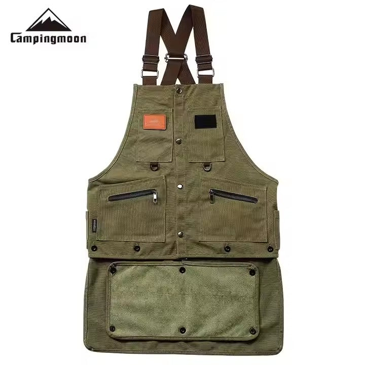 Campingmoon Camping Overalls Apron