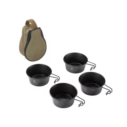 Campingmoon Black Cup 360Ml BKS-360