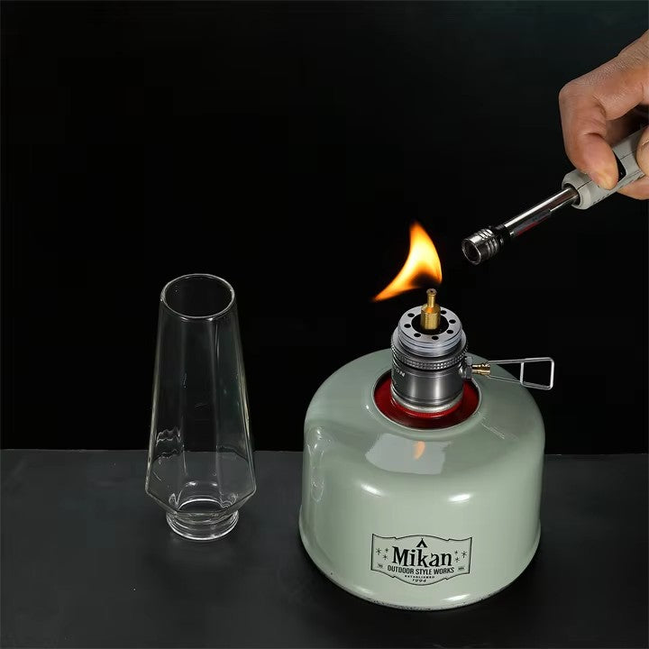 Campingmoon Gas Lantern + Case T-1