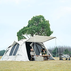 Mobi Garden Holiday Stars High End Tunnel Tent with One Inner Tent