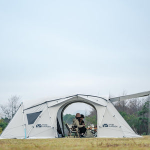 Mobi Garden Holiday Stars High End Tunnel Tent with One Inner Tent