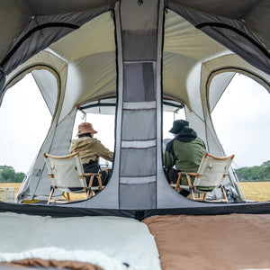 Mobi Garden Holiday Stars High End Tunnel Tent with One Inner Tent