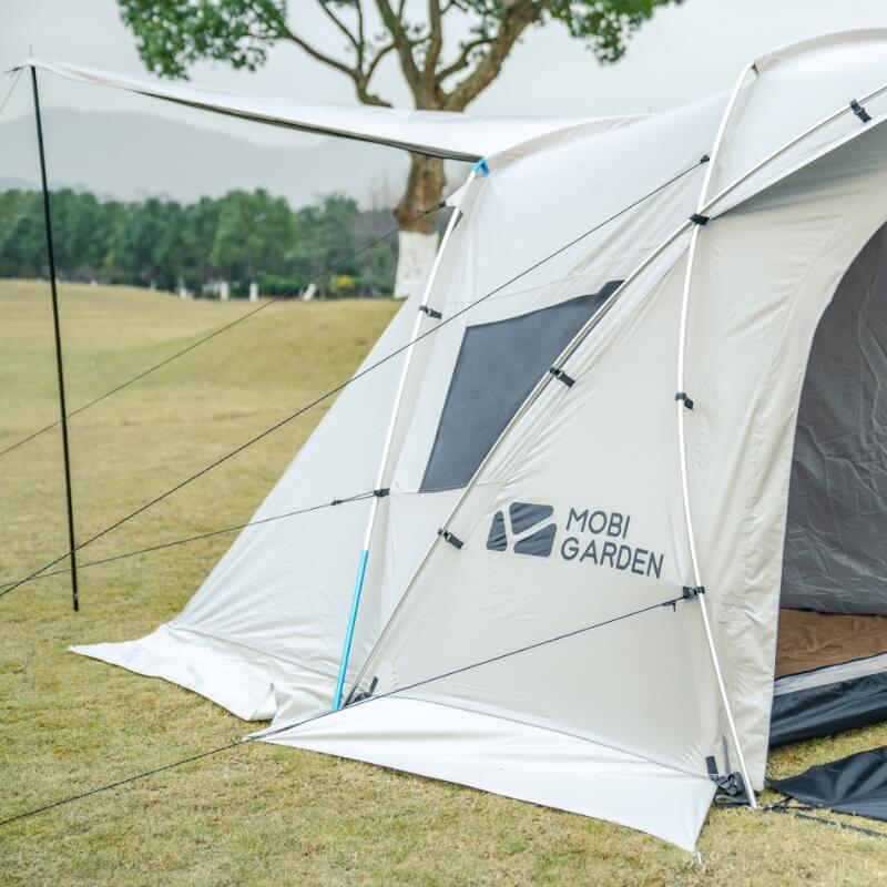 Mobi Garden Holiday Stars High End Tunnel Tent with One Inner Tent