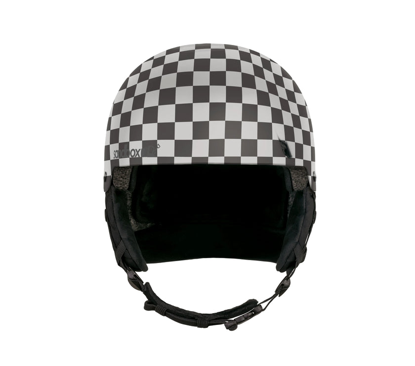 Sandbox Checkered Icon Snow Mips Helmet (Fit System)
