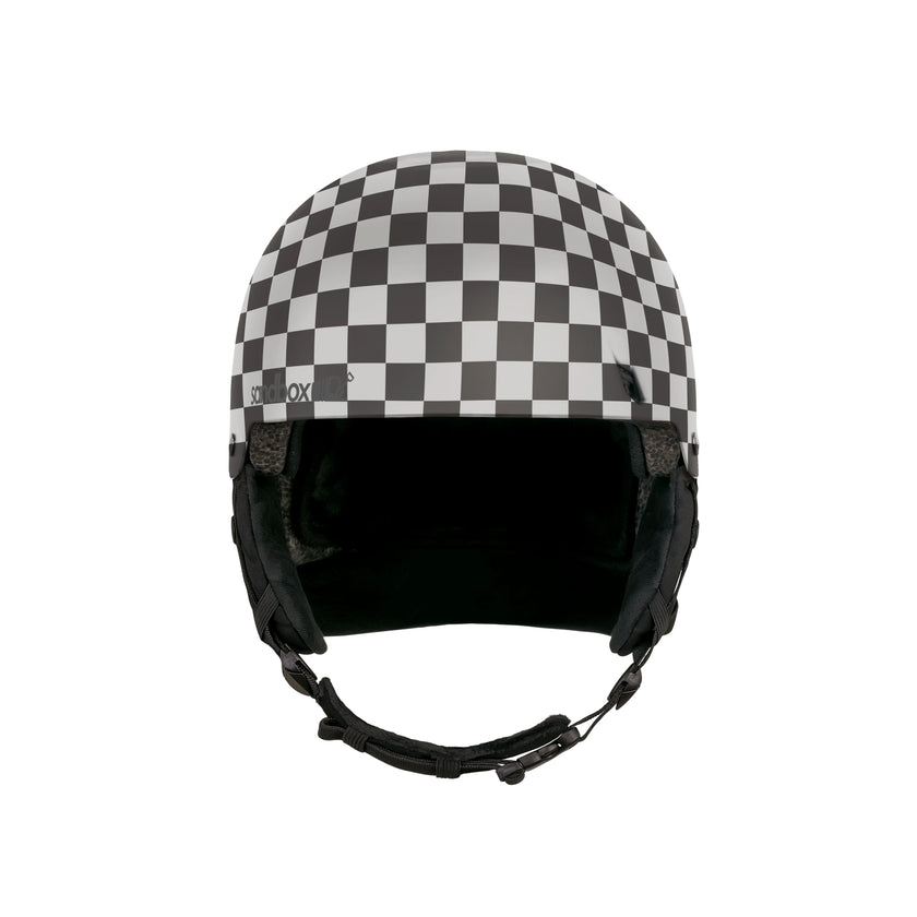Sandbox Checkered Icon Snow Mips Helmet (Fit System)