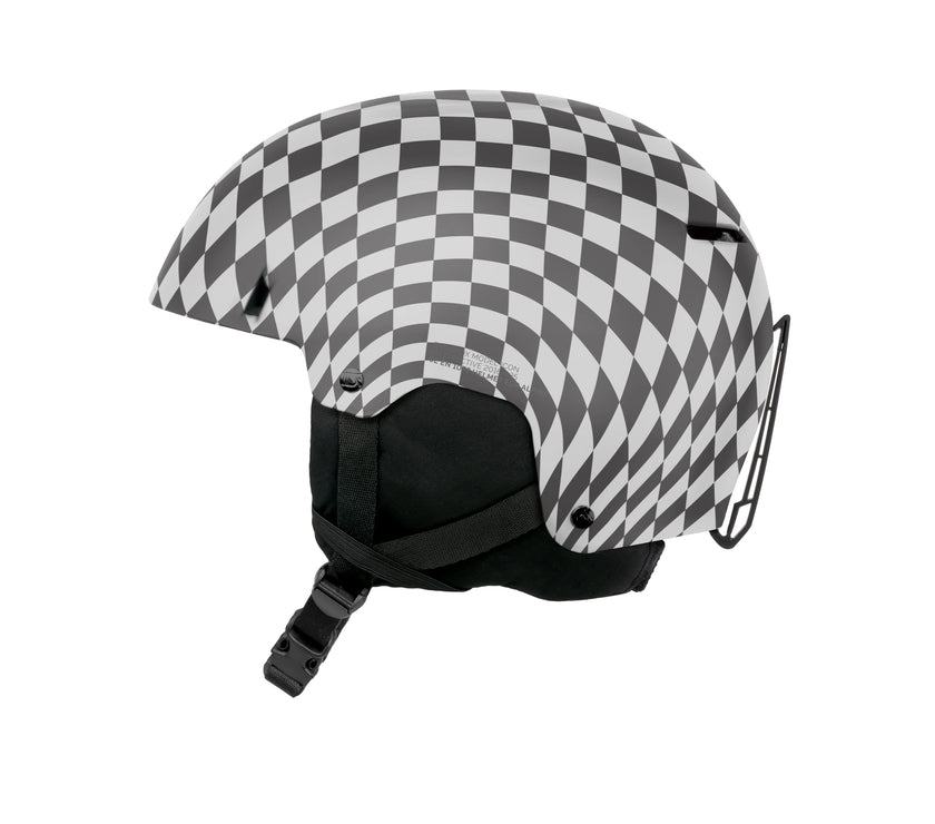 Sandbox Checkered Icon Snow Mips Helmet (Fit System)