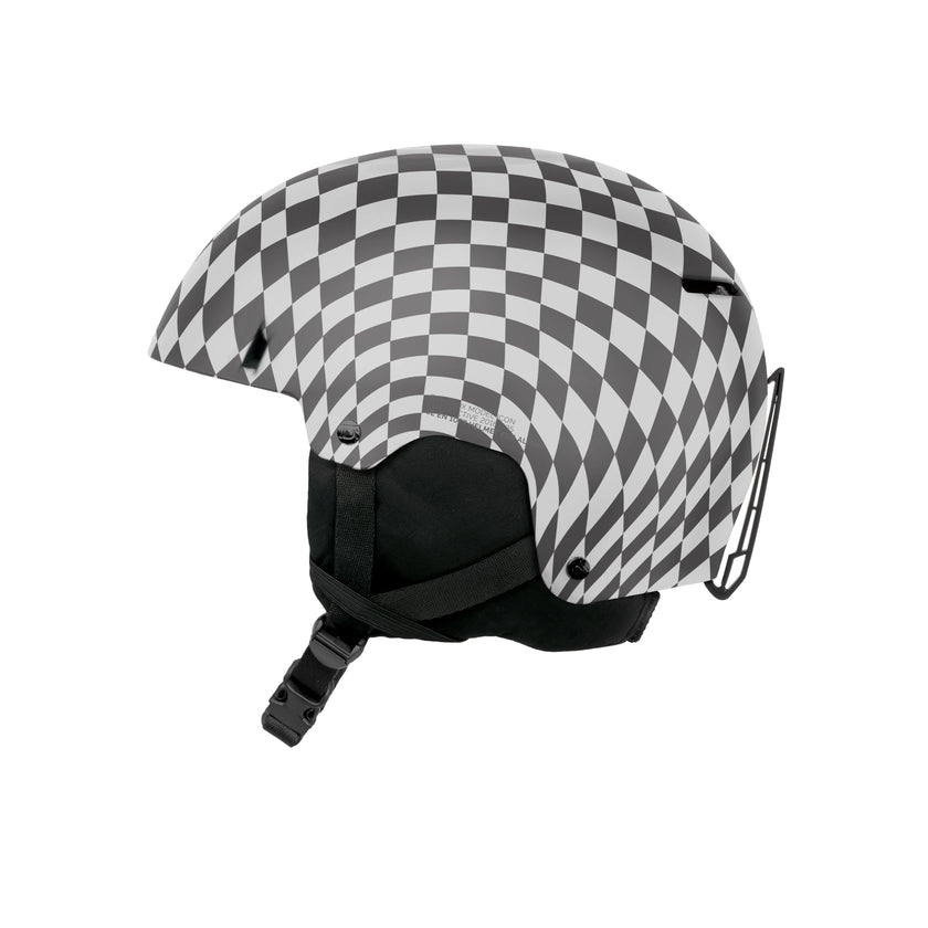 Sandbox Checkered Icon Snow Mips Helmet (Fit System)