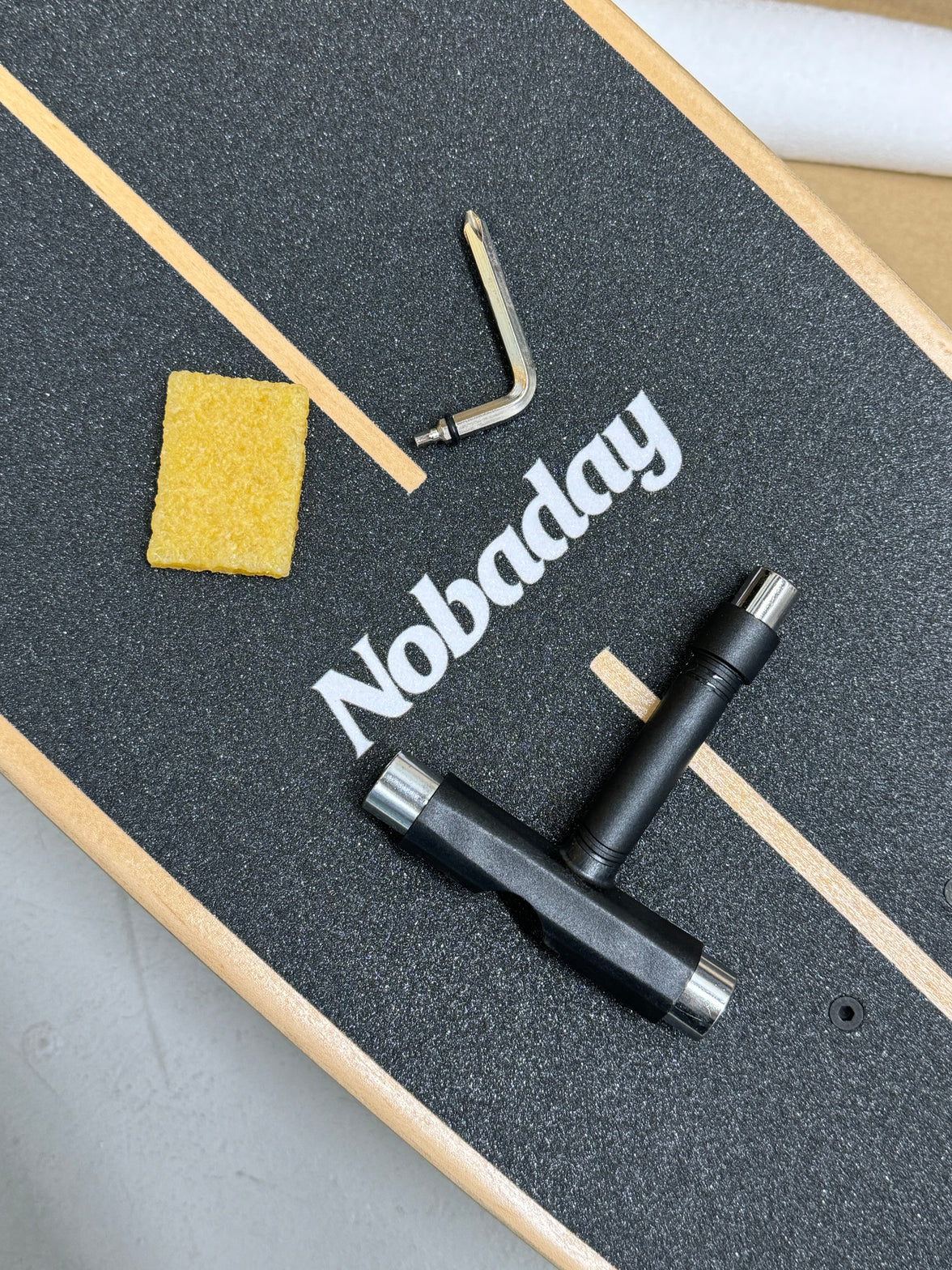 Nobaday 32 Inch Surf Skateboard - Shaka Truce