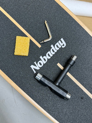 Nobaday 32 Inch Surf Skateboard - Shaka Truce