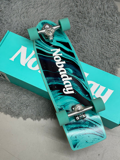 Nobaday 32 Inch Surf Skateboard - Seek Floo