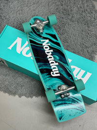Nobaday 32 Inch Surf Skateboard - Seek Floo