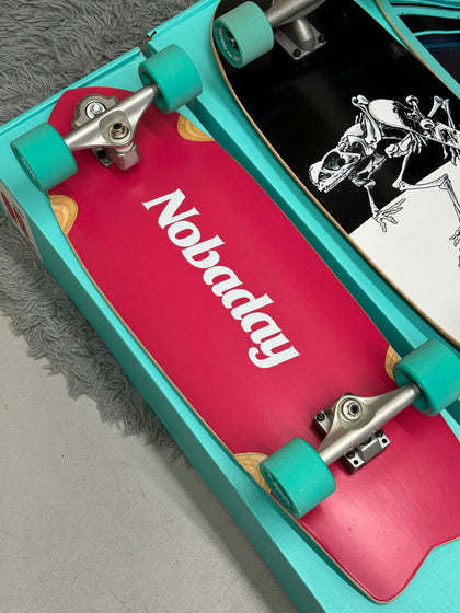 Nobaday 30 Inch Surf Skateboard - Froth Flame