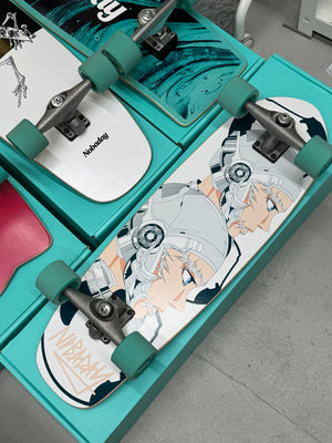 Nobaday 30 Inch Surf Skateboard - Shaka Twins