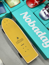 Nobaday 30 Inch Surf Skateboard - Seek Sunflower