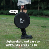 Black Dog 全黑桌子带灯笼架