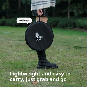 Black Dog 全黑桌子带灯笼架